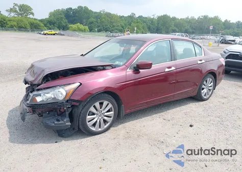 2012 Honda Accord 3.5 Ex-L из США, поврежденный, VIN 1HGCP3F84CA023675